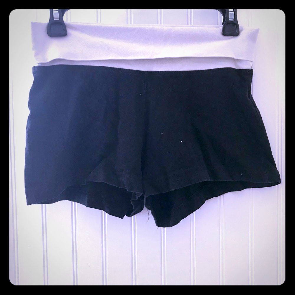 Fold-over Yoga Shorts